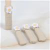 YKAFADE Calzini da sedia, 24 pezzi, per gambe della sedia, elastici, a maglia, antiscivolo, con fondo spesso, per mobili, gambe della sedia, tavolo da 7 a 18 cm, beige