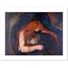 Niik Stampa il vampiro di edvard munch 60 x 45 cm falso d'autore su tela