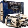 Get Trend Harry Potter Coperta Elettrica Matrimoniale 150x200cm, Plaid Riscaldante, 9 Impostazioni Calore e 12-Ore Timer Spegnimento Automatico (Multi Harry Potter, Doppio EU)