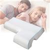 Fashionapple uscino in memory foam per dormire, per coppia, braccio, traspirante, curvo, cuscino con stampa a basso rimbalzo per braccioli, supporto lombare (Braccio Sinistro)