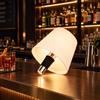 Generico Lampada da Tavolo Bianca LED per Bottiglie, Ricaricabile USB | Lampada senza fili Touch con Luce Calda o Fredda, Impermeabile, per Casa, Ristoranti, Bar o Idea Regalo - Lumi Light Design