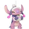 Hallmark Angelo Lilo & Stitch Disney Hanging Christmas Ornament | Ornamento misura 6,3 x 7,6 x 4,4 cm, con anello bianco e nastro