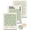 HesenDot Matisse Sage Green Wall Art Set di 3, decorazione artistica da parete William Morris, 30,5 x 40,6 cm. Stampa artistica da parete in tessuto senza cornice, decorazione artistica per bagno,