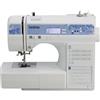 Brother CS7205 Macchina da cucire computerizzata, 150 punti incorporati, 1 fontana, tavolo largo, 3,3 m di cucitura, colore: bianco