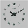 Giallobus - Orologio da Parete Adesivo Grande Float - Roman - Legno Mdf - Float ⌀ 60/80/110cm - 01 - Basilica - Orologio da parete moderno - Numeri adesivi 3d - Diametro variabile 60/80/100cm