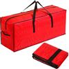 Generico Scatola Per Albero Di Natale, 7,5 Ft Borsa per Riporre L'albero Di Natale, Borsa per Albero Natales Con Doppia Cerniera, Borsas Impermeabile E Pieghevole per Riporre Alberi Vestiti Ghirlande Bambole