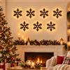 Generico Decorazioni da parete a LED a forma di renna, illuminazione (F#) | natalizia festosa, decorazioni natalizie 3D in legno con renne luminose, luci fai da te a forma di sagoma luminosa natalizia