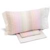 Caleffi Bolero flanella Completo Lenzuola, Flanella, Corallo, Singolo, 1007164, Caleffi