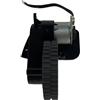 PureBowlic Parti di ricambio per ruota sinistra e destra per robot aspirapolvere D5, D5S, 830T, 850T, 850P e ULTENIC D5S Pro, accessorio di ricambio nero per ruote laterali (B)