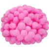 TOAOB THE ONE AND ONLY BABY TOAOB 300 Pezzi Pompom per Lavoretti 30mm Pompon Rosa Chiaro | Grandi Palline Di Feltro, per Cucito Fai Da Te Decorazioni Festa Artigianato