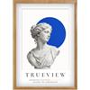 TRUE | VIEW DESIGN TrueView Cornice per Foto 20x45 cm Rovere Rustico | Dimensioni a Scelta | Vetro Acrilico | Cornice in Legno per Foto, Immagini e Certificati | Per Studio, Soggiorno e Camera da Letto