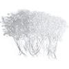 Generic Rami di boccioli di cristallo, 50 pezzi, rami di cristallo acrilico, bouquet di fiori di cristallo artificiali, tiara da sposa per la casa fiore di cristallo