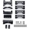 Runup Kit Trave Croce In Metallo Anteriore/Medio/Fascio Di Coda per 1/14 Tamiya King Hauler RC Trattore Camion Rimorchio Aggiornamento Parti