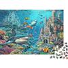 6N2X9A4S Città Antica Subacquea Puzzle 1000 Pezzi Carta per Adulti Scenario Fantastico Oceanico Gioco di Puzzle 1000 Pezzi Famiglia Relax Casa Regalo 52x38cm/1000pcs