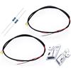 AXspeed 1Pair RC LED Faro Faretti Griglia Anteriore Lampada per Tamiya 1/14 Scania 770S