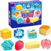 LUZHILIU Squlshy Fun Box - Set di 8 giocattoli Squlshy Squeeze Toys, Squlshy Box, set di scatole a sorpresa, set Squlshies Blind Squlshy Squlshy per adulti, per alleviare l'ansia, regalo per feste