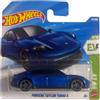 Hot Wheels Porsche Taycan Turbo S - JJL01 - HW EV 3/10 - Blu - Porsche Coupe con licenza in scala 1:64 - Mattel 2026 (34/250) - Auto sportiva elettrica - Modello con licenza