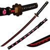 Sword Warrior Roronoa Zoro Spada 100cm Spada di Legno, Katana in Legno Anime Giapponese, Cosplay Sword-shisui