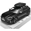 NOVAFUSION Modellino auto pressofuso 1/24 compatibile con Audi RS6 Avant | Lega di alta qualità da collezione, luci LED e clacson, porte aperte/cappuccio/bagagliaio, box da tetto