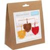 Trimits Kit per macramè con foglie autunnali | Include istruzioni per la realizzazione di un cordino in macramè di cotone e un tutorial con codice QR.