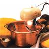 LAR Polentina Lar Polentamatic Paiolo in Rame Polenta con Motore Elettrico D. 24 Cm