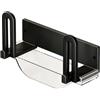 Generisch Supporto da parete per router senza trapano, supporto WiFi da | Scatola portaoggetti da parete per router, box TV, modem via cavo, lettori multimediali, casa e ufficio