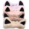Bubaxuce 4 Pezzi Fasce Con Orecchie Da Gatto, Deliziose Fasce Spa Per Pulizia Del Viso, Cura Della Pelle, Trucco, Fasce Per Capelli Per Donne Ragazze, Articoli Alla Moda