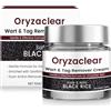 Encuryna OryzaClear - Crema per il rinnovo con estratto di riso nero, 50 ml, crema per il rinnovo a doppia azione, crema per il viso con essenza di crusca di riso, Black Rice Skin Repair Essence Cream
