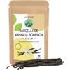 Alpi Nature 10 Bacche di Vaniglia Bourbon Madagascar 11-13cm | Vaniglia Bacche Madagascar Qualità Premium per Dolci, Ideale per Torte, Biscotti, Gelati e Budini