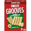 Cheez-It Cheez It Grooves Sharp White Cheddar, 9 Ounce