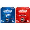 Lavazza, 180 Capsule Caffè A Modo Mio Gusti Assortiti | Capsule Caffè Crema e Gusto Risveglio Classico x 90, Qualità Rossa x 90, Ideali per Caffè Espresso e Cappuccino