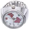 OATIPHO Orologio Da Anulare Quadrante a Orologi Classici Da Uomo Anello Dell'orologio Kit Gruppo Musicale Orologio Led Braccialetto Incantesimi Orologio Decorativo Golden Metallo