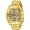 Invicta Speedway 30997 - Orologio da polso da uomo con cinturino in acciaio inox, 40 mm, colore: argento, oro, 20