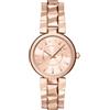 Armani Exchange Orologio Donna, movimento al quarzo a due lancette, cassa da 34 mm, cinturino in acciaio inox o pelle
