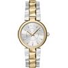 Armani Exchange Orologio Donna, movimento al quarzo a due lancette, cassa da 34 mm, cinturino in acciaio inox o pelle