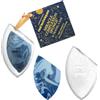 Real Techniques 2-Piece Miracle Complexion Sponge & Travel Case Blending Sponge with Storage Case Limited Edition Holiday Gift Set