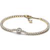 Pandora Timeless - Bracciale placcato in oro 14k con pietre di zirconia cubica incolori