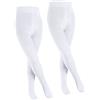 FALKE unisex bambini Family 2-Pack collant cotone traspirante