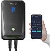 LEFANEV Wallbox Trifase 22kW Tipo 2 con App, Caricatore EV 6A-32A 6m IP66 con Schermo LCD, Cavo di Ricarica 22kW, Compatibile con Tutte Le Auto Elettriche e Ibride Plug-in