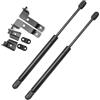 ASFDSG Pistone Molla Gas Per Nissan Per Frontier Per Navara D40 2004 2005 2006 2007 2008-2018 Kit Di Supporto Per Cofano Anteriore Auto Con Ammortizzatori A Gas Ammortizzatore Strut