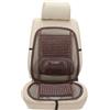 Alvorox Coprisedile con perline per auto, taxi, furgoni, conducente, confortevole, rilassante, con perline di legno, per sedia, divano, tappetino estivo a prova di sudore (rosso vinaccia)