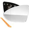 JXRSKJ Vetro Specchietto Sostituzione, Lente Specchietto Retrovisore Sinistro per Golf 7 Specchio Asferico con Riscaldamento, Specchio Esterno Sostituibile per Auto, Regolabile, Installazione Facile