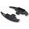 GHAEKEBC Volante dell'auto Per Mercedes Per Benz CLA CLS GLC W176 W205 W246 C117 X156 2017-2020 Palette Cambio Al Volante Dell'auto Paddle Cambio(Nero satinato)