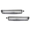 LADPZJNW Luci Posizione Per BMW Per Z3 1996-2002 T10 LED Luce Di Posizione Anteriore Laterale Parafango Coupé Roadster Ambra 12V(Clear Lens Amber)