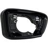 Pcdsech Rear View Specchio Caps Per BMW LHD Serie 5 6 7 8 GT G30 G31 G32 G38 Supporto Per Cornice Specchietto Laterale Ricambio Automatico Nero Lucido 51167418813(Right side RH)