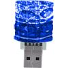 Generico Lampada per Auto USB - Piccola Lampada USB a 8 Colori con Alimentazione | Illuminazione Ambientale LED Per Interni Auto | Per Veicoli Camion SUV Pickup Guida Viaggio Su Strada E Campeggio