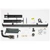 AUTO-HAK Gancio di traino completo estraibile orizzontale compatibile con Opel Astra H Caravan SW 09.2004-08.2010 + universale kit elettrico 13 poli
