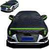 Generico Telo Copriauto Antigrandine Compatibile Con MG MG3 2008-2026 | protezione da grandine,gelo,vento,acqua,sole,polvere(Black)