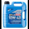 LIQUI MOLY Olio motore Leichtlauf 10W-40 Olio parzialmente sintetico olio 4 L Compatibilità con RENAULT Clio 3 Hatchback BR0/1, CR0/1 Clio 2 BB0/1/2, CB0/1/2, PEUGEOT 206 2 volumi/Coda spiovente 2A/C