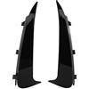 Keenso Paraurti Posteriore Canard Trim, 1 Paio Nero Lucido Air Vent Spoiler Splitter Canard Trim di Ricambio per Classe C W205 Berlina AMG-Line Deflettori d'aria